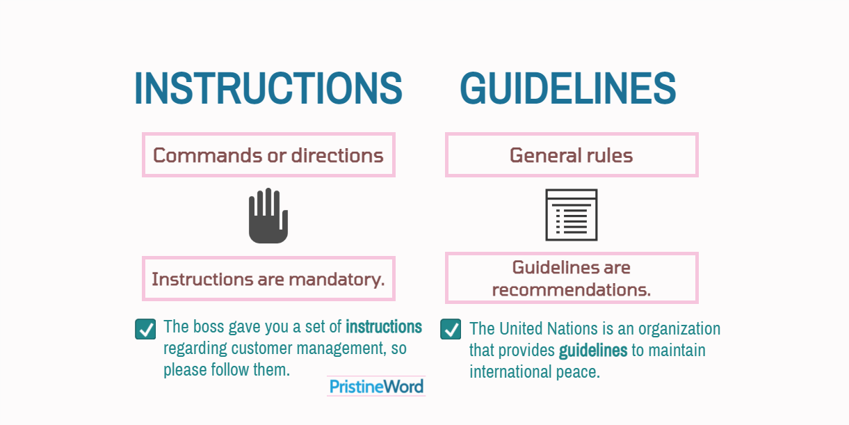 difference-between-instructions-and-guidelines