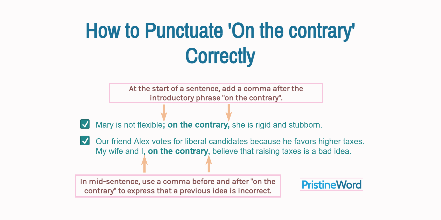 how-to-punctuate-on-the-contrary-correctly